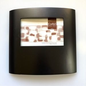 Curved 3-D Photo Box, Matte Black